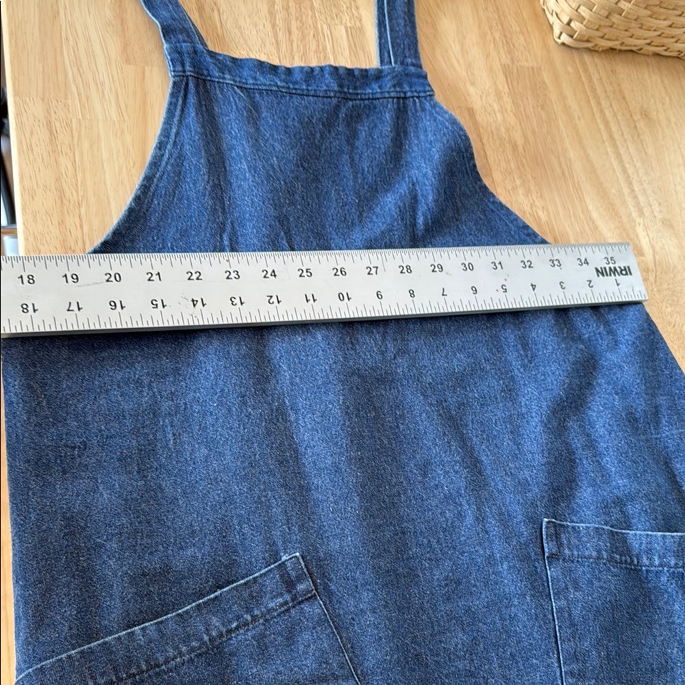 Denim Dress with Pockets - Picture 6 of 6